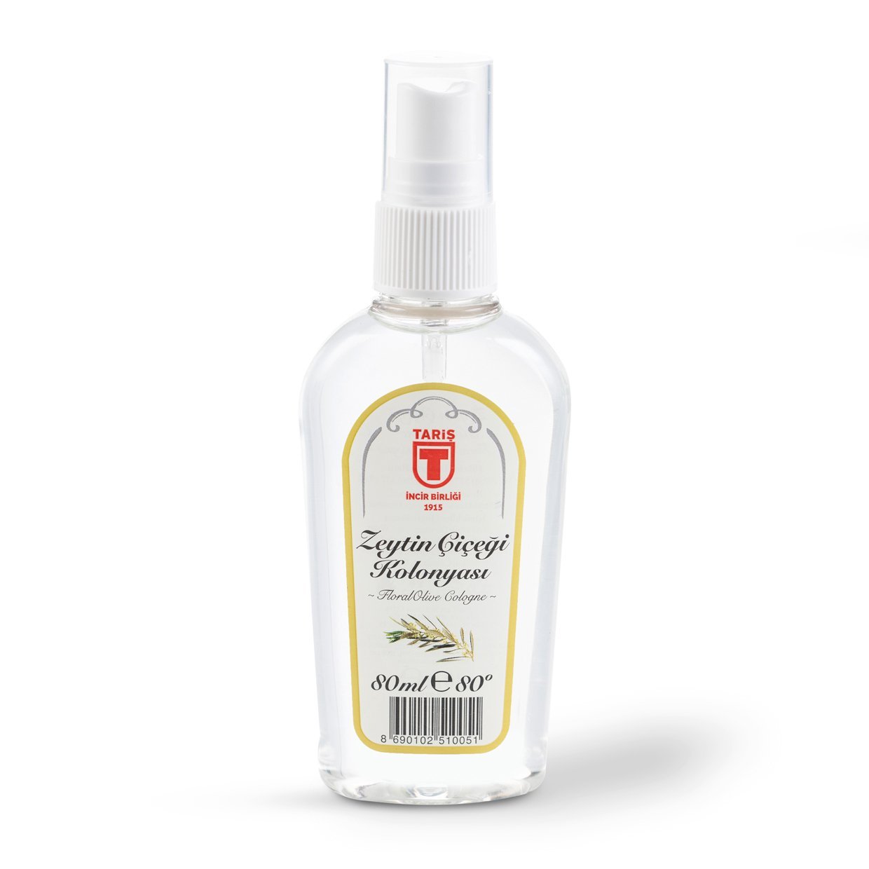 ZEYTİN ÇİÇEĞİ KOLONYASI SPREY 80 CC