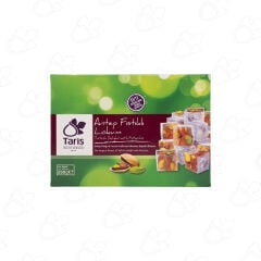 ÇİFTE KAVRULMUŞ MİNİ ANTEP FISTIKLI LOKUM 250 GR