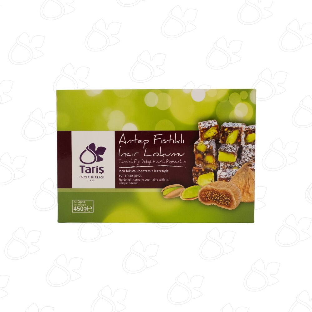ANTEP FISTIKLI İNCİR LOKUMU 450 GR