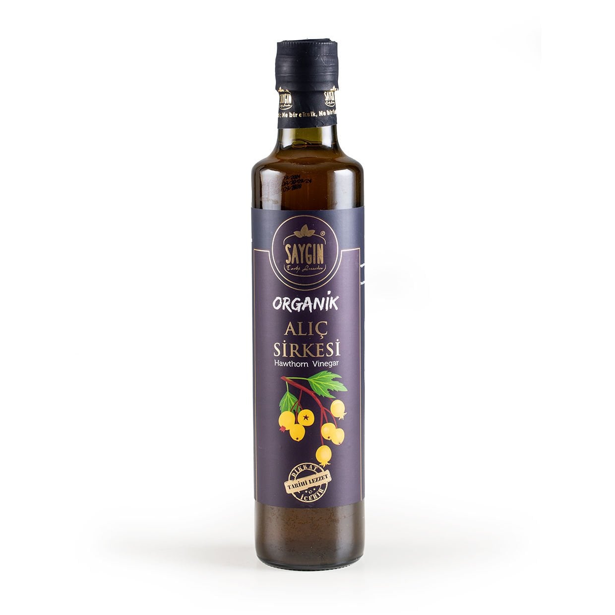 SAYGIN ORGANİK ALIÇ SİRKESİ 500ML