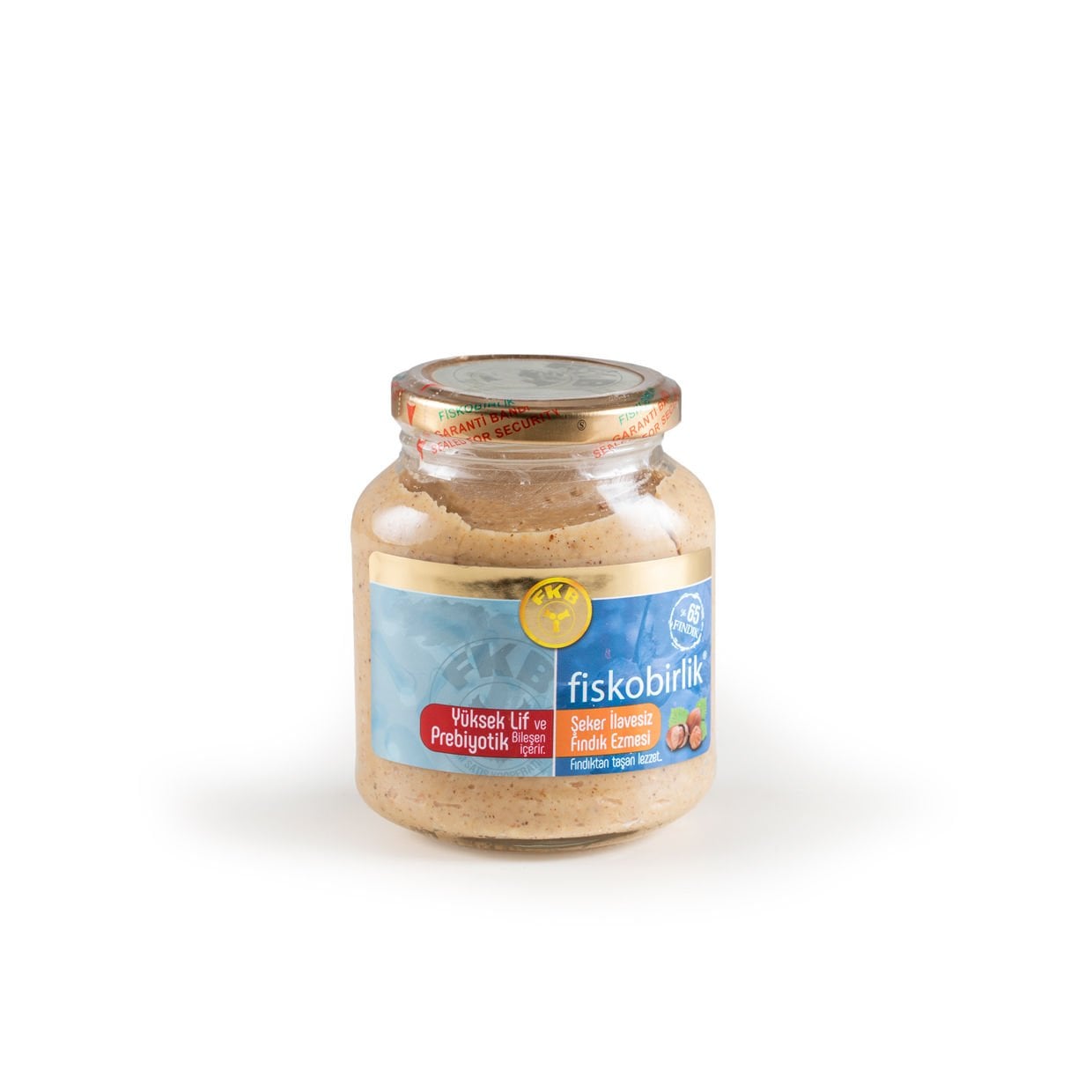 FİSKOBİRLİK ŞEKER İLAVESİZ FINDIK EZMESİ 300GR.