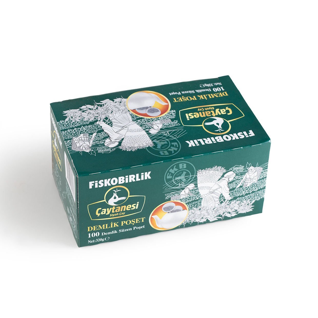 FİSKOBİRLİK ÇAYTANESİ 100 DEMLİK POŞET