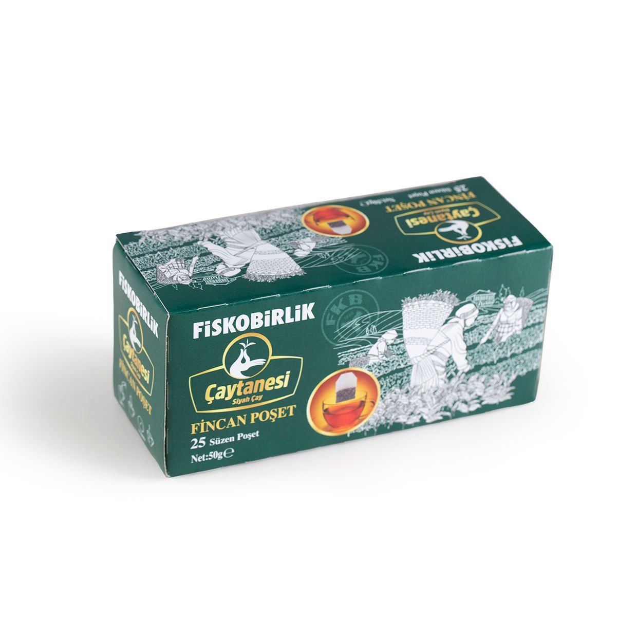 FİSKOBİRLİK ÇAYTANESİ 25 FİNCAN POŞET